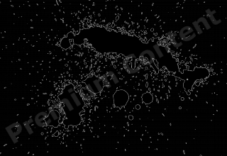 High Resolution Decal Splatter Texture 0005